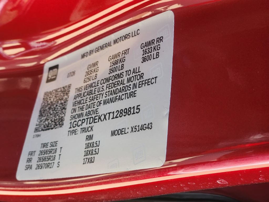 New 2026 Chevrolet Colorado Z71 w/ Technology Package AWD/4WD image 23