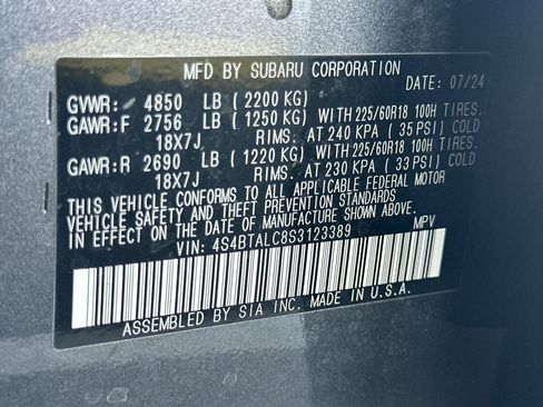 Used 2025 Subaru Outback Onyx Edition image 30