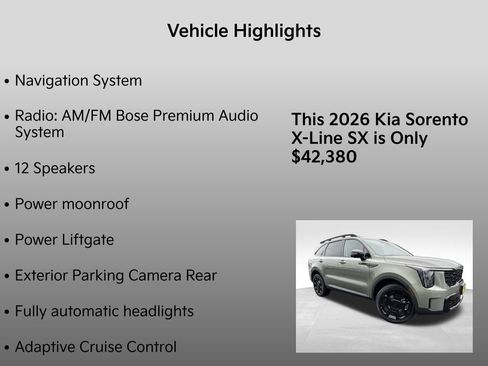 New 2026 Kia Sorento SX image 5