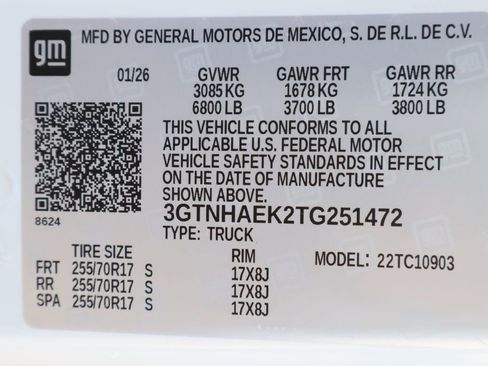 New 2026 GMC Sierra 1500 Pro RWD image 20