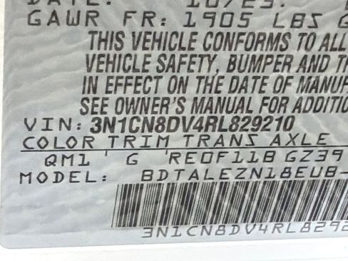 Used 2024 Nissan Versa S FWD image 31
