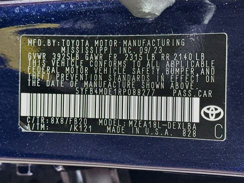 Used 2024 Toyota Corolla LE FWD image 12
