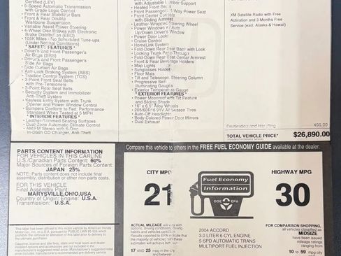 Used 2004 Honda Accord EX image 25