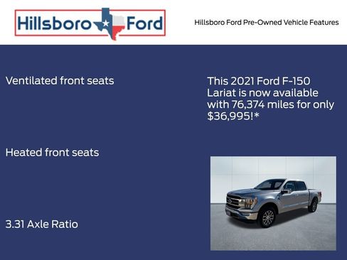 Used 2021 Ford F150 Lariat image 6