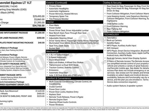 Used 2024 Chevrolet Equinox LT FWD image 35