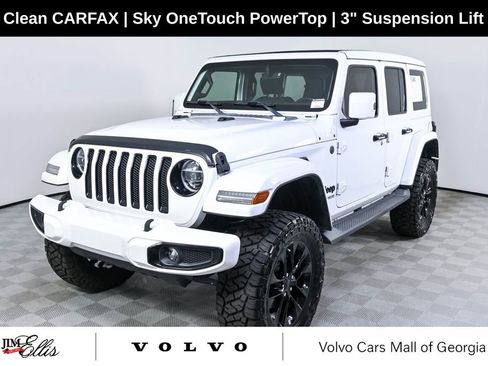 Used 2021 Jeep Wrangler Unlimited Sahara AWD/4WD image 1