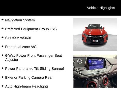 Certified 2022 Chevrolet Blazer RS AWD/4WD image 16