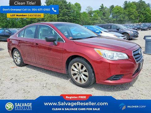 Used 2017 Subaru Legacy 2.5i w/ Alloy Wheel Package AWD/4WD image 5