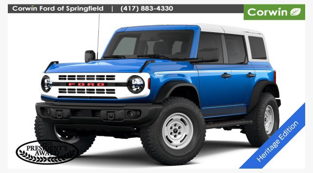 New 2026 Ford Bronco Heritage Edition AWD/4WD image 1