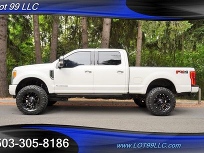 Used 2017 Ford F350 Platinum w/ Platinum Ultimate Package