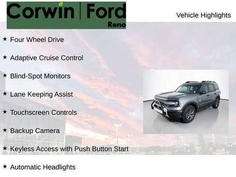 Used 2025 Ford Bronco Sport Big Bend AWD/4WD image 6