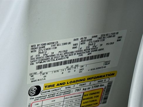 Used 2020 Ford Expedition Max Limited image 39