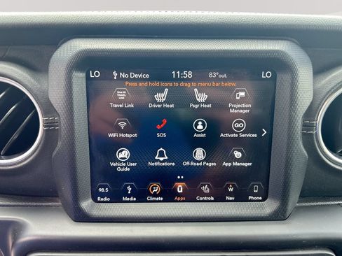 Used 2019 Jeep Wrangler Unlimited Sahara w/ Uconnect 4C Nav & Sound Group AWD/4WD image 16