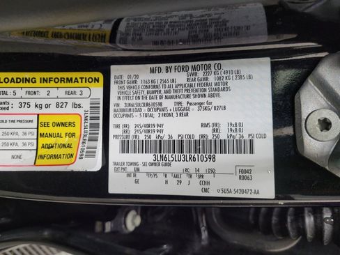 Used 2020 Lincoln MKZ Reserve w/ Elements Package FWD image 33