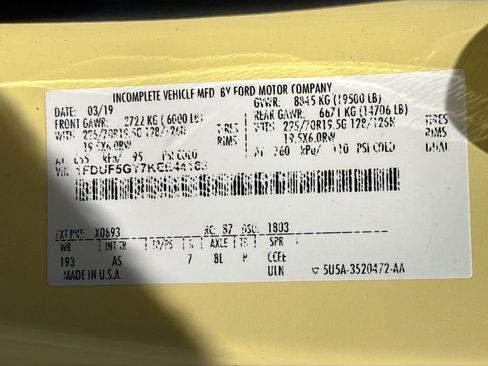 Used 2019 Ford F550 2WD Regular Cab Super Duty image 26