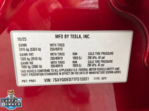 Used 2026 Tesla Model Y 2WD image 25