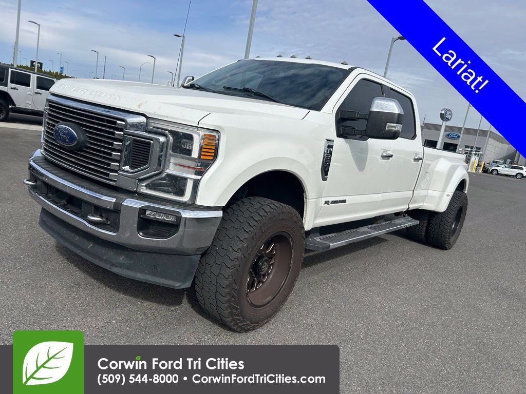 Used 2020 Ford F350 Lariat w/ Lariat Ultimate Package AWD/4WD image 12