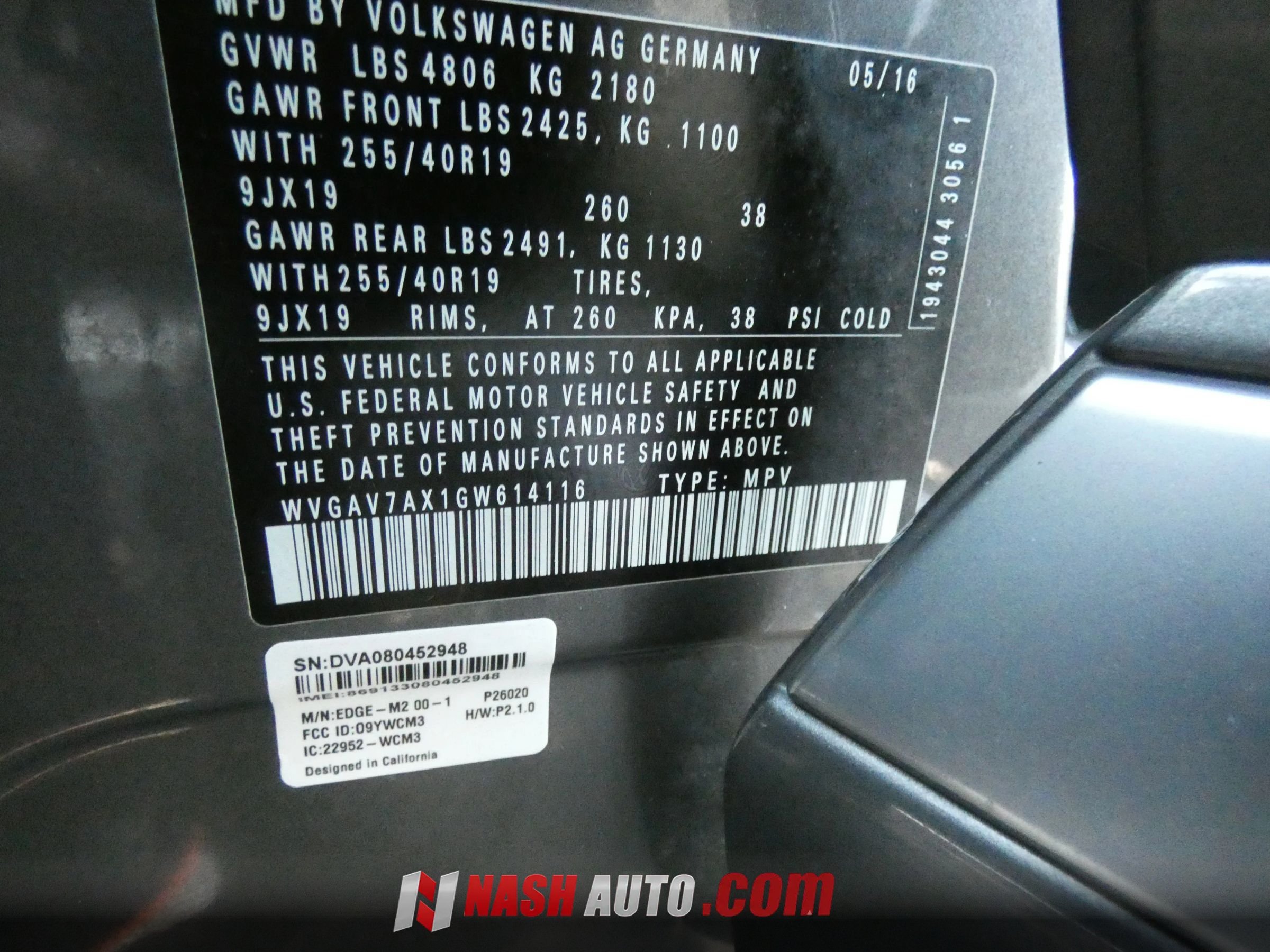 Used 2016 Volkswagen Tiguan R-Line FWD image 78
