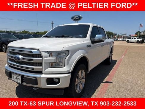 Used 2017 Ford F150 Platinum w/ Equipment Group 701A Luxury AWD/4WD image 3