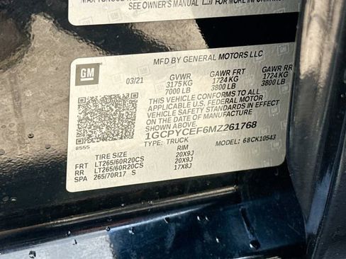 Used 2021 Chevrolet Silverado 1500 Custom Trail Boss w/ Safety Confidence Package image 27