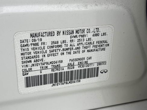 Used 2020 INFINITI Q50 Luxe image 33