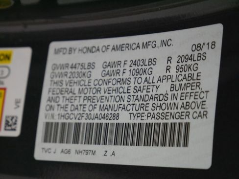 Used 2018 Honda Accord Sport image 17