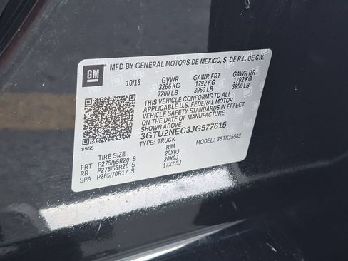 Used 2018 GMC Sierra 1500 SLT AWD/4WD image 35