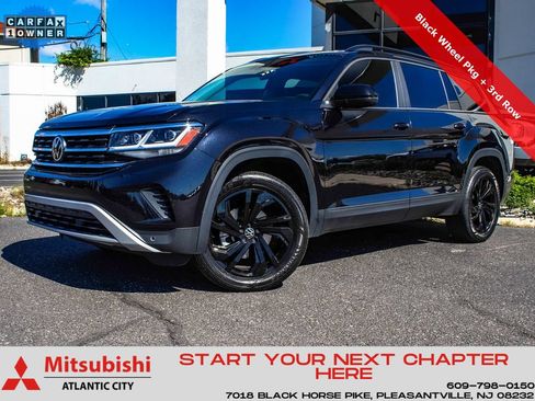 Used 2023 Volkswagen Atlas SE w/ Black Wheel Package AWD/4WD image 1