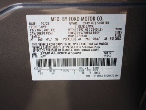 Certified 2024 Ford Edge SEL w/ Sport Appearance Package image 32