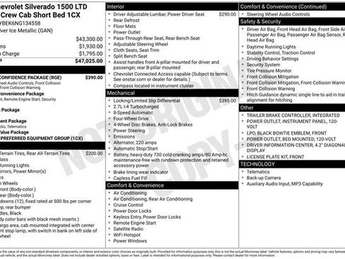 Used 2022 Chevrolet Silverado 1500 Custom w/ Safety Confidence Package AWD/4WD image 12