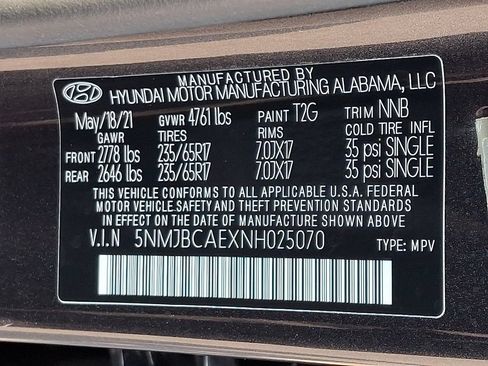 Used 2022 Hyundai Tucson SEL AWD/4WD image 27