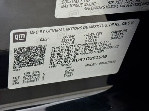 Certified 2026 Chevrolet Silverado 1500 LT Trail Boss w/ Convenience Package II AWD/4WD image 32