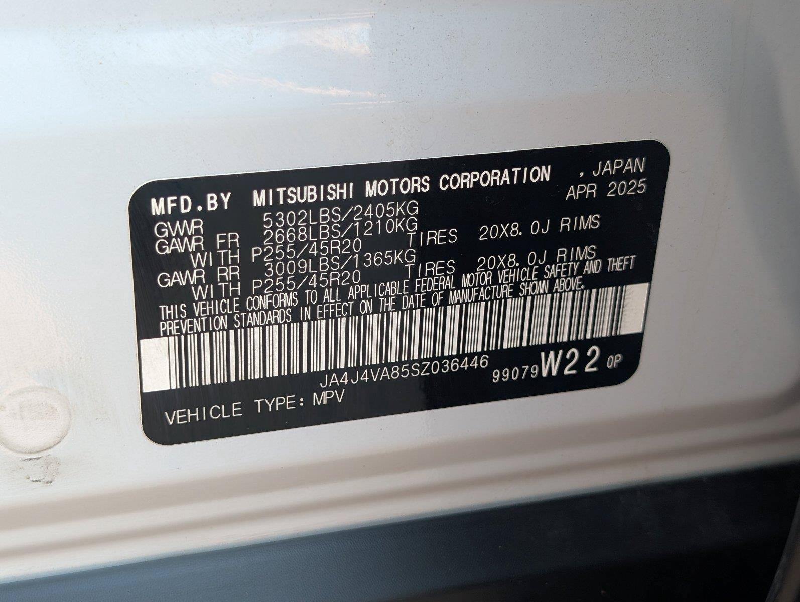 Used 2025 Mitsubishi Outlander SE AWD/4WD image 15