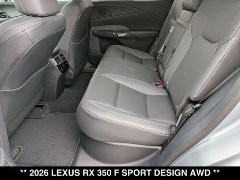 New 2026 Lexus RX 350 F Sport w/ Convenience Package AWD/4WD image 16