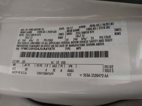 Used 2018 Ford Escape SEL FWD image 33