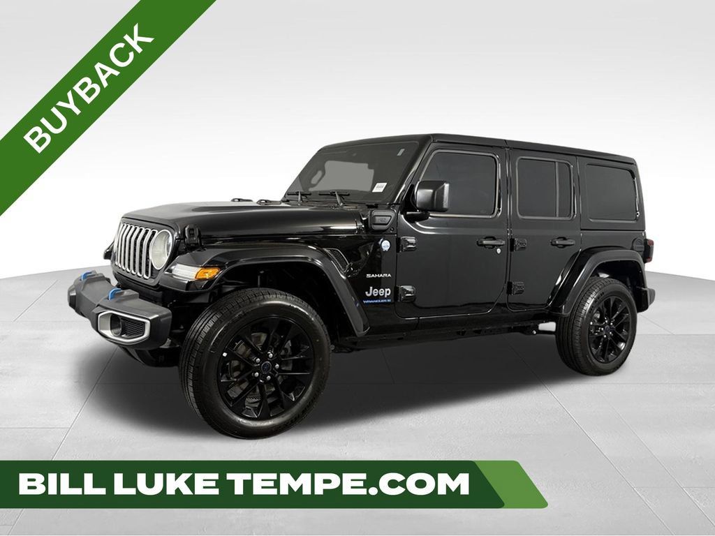 Used 2024 Jeep Wrangler Unlimited Sahara w/ Safety Group AWD/4WD image 1