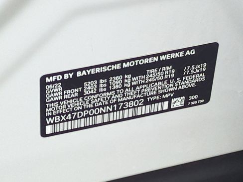 Certified 2022 BMW X3 sDrive30i w/ Premium Package 2 (ZPA) RWD image 34