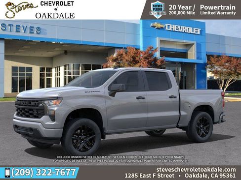 Used 2024 Chevrolet Silverado 1500 Custom w/ LPO, Dark Essentials Package image 2