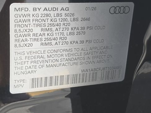 Used 2026 Audi Q3 quattro 2.0T image 31