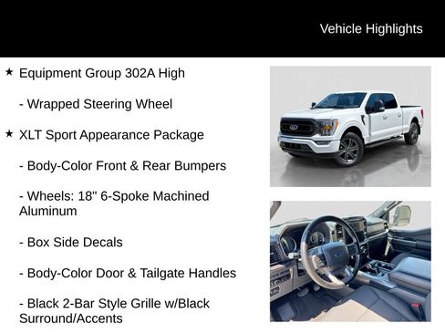 Certified 2023 Ford F150 XLT w/ Equipment Group 302A High AWD/4WD image 16
