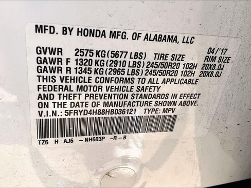 Used 2017 Acura MDX w/ Advance Package AWD/4WD image 35