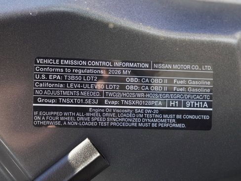 New 2026 Nissan Rogue SV image 26