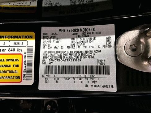 New 2026 Ford Bronco Sport Badlands w/ Sasquatch Badlands Package image 29