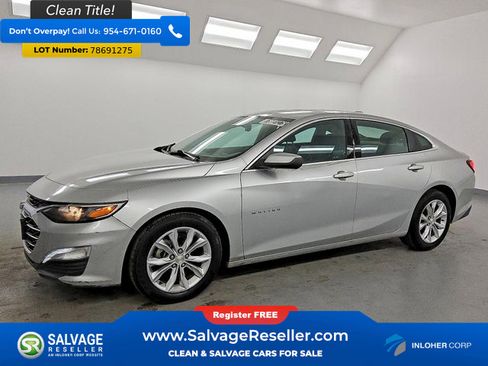 Used 2021 Chevrolet Malibu LT image 1