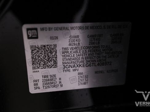 New 2026 Chevrolet Equinox ACTIV w/ Safety and Technology Package image 34