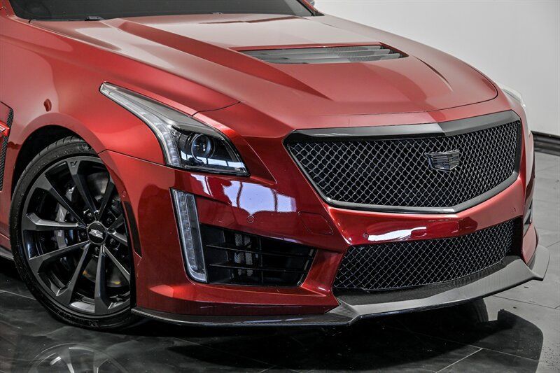 Used 2017 Cadillac CTS V w/ Carbon Black Package RWD image 2