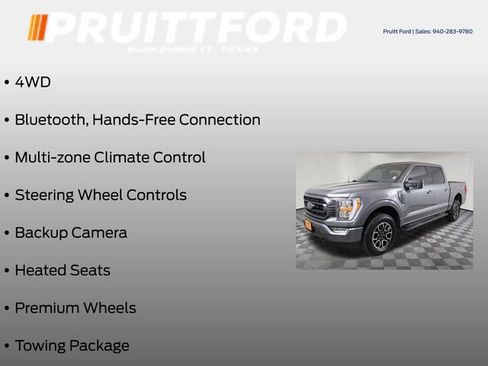 Used 2023 Ford F150 XLT w/ Equipment Group 302A High image 31