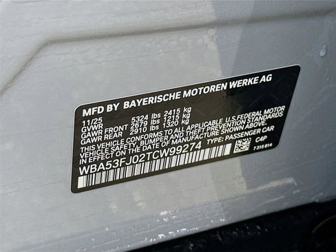 New 2026 BMW 530i xDrive w/ M Sport Package image 34