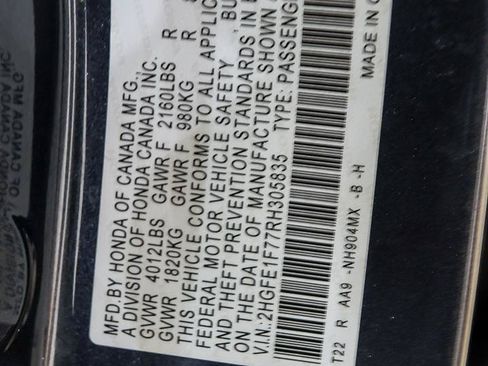 Used 2024 Honda Civic EX image 37