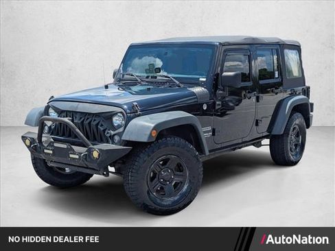 Used 2017 Jeep Wrangler Unlimited Sport w/ Connectivity Group AWD/4WD image 1
